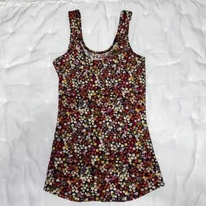 FLOWER TANK TOP—XS—WORN